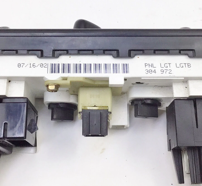 02 Ford Expedition AC Heater Temperature Climate Control Unit PNL LGT LGTB