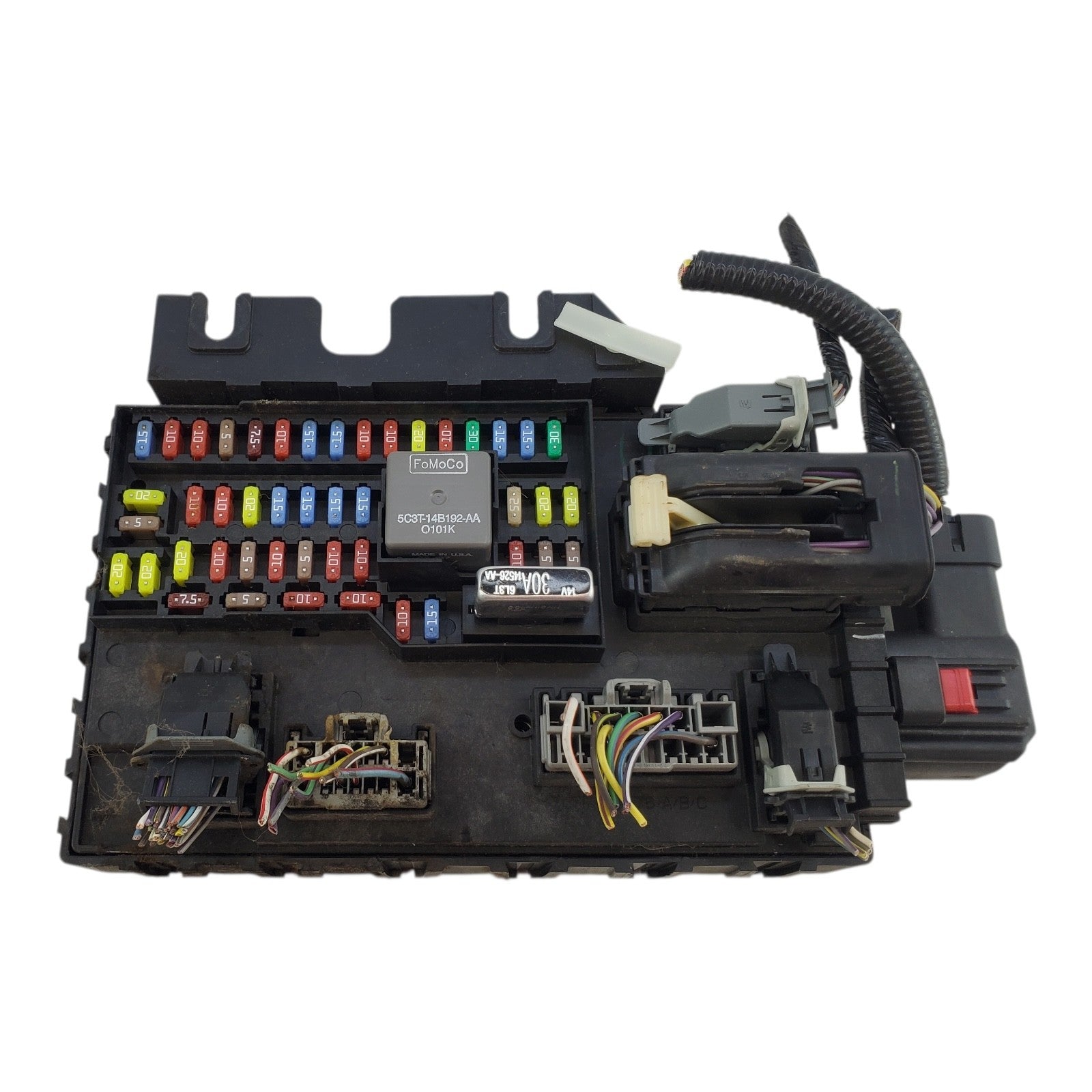 08-12 Ford Escape Interior Fuse Box Relay Junction Block Cabin bl8t15604aa OEM