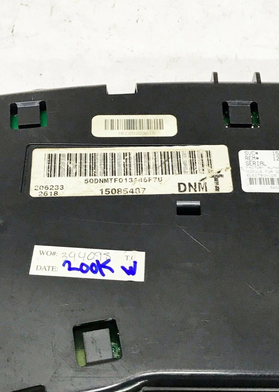 TESTED 02-04 GM Envoy XL Speedometer Instrument Gauge Cluster 15085487 200K