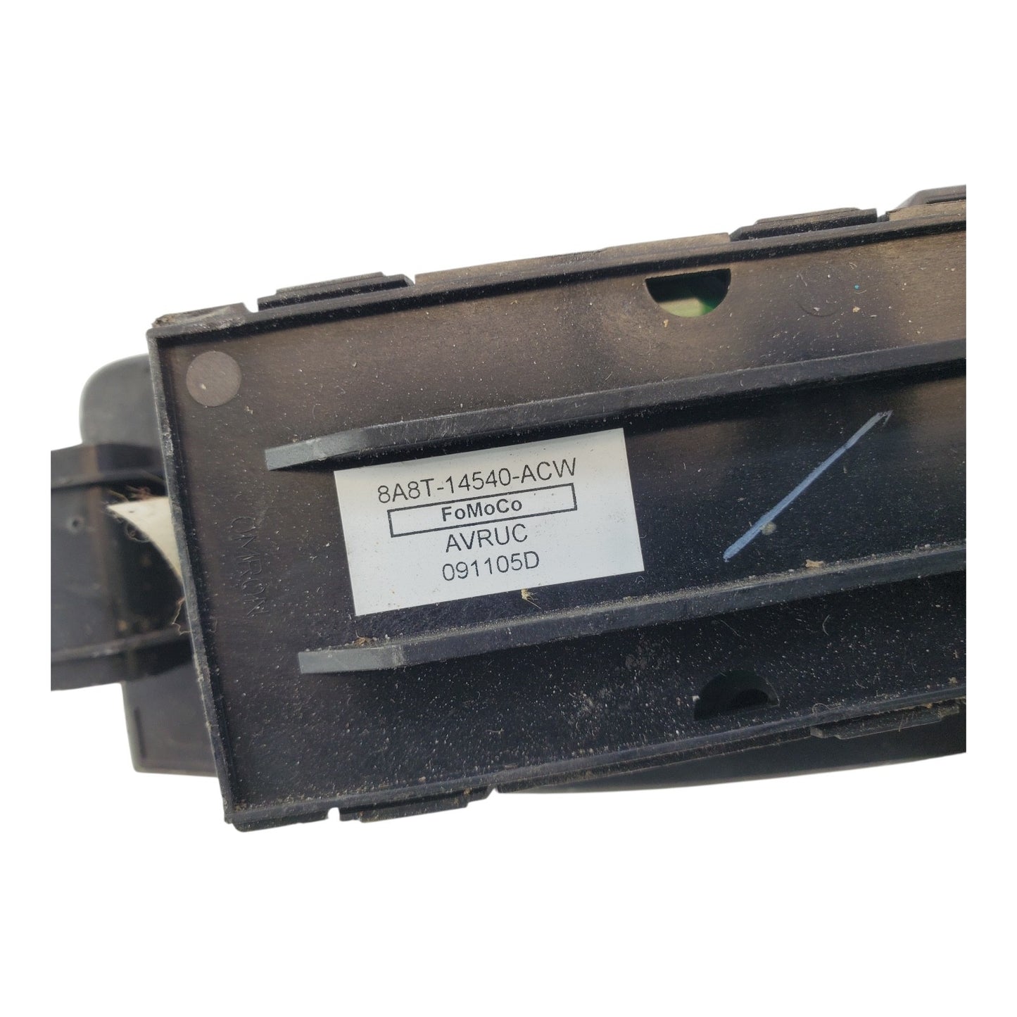 2009-2012 FORD FLEX DRIVER MASTER WINDOW SWITCH SLVR BEZEL 8A8T-14540-ACW