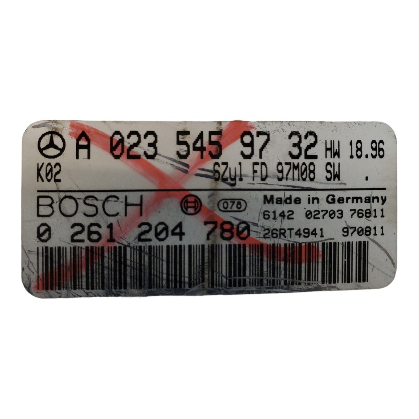 ✅1997 MERCEDES-BENZ OEM ECU ENGINE CONTROL MODULE A 023 545 97 32