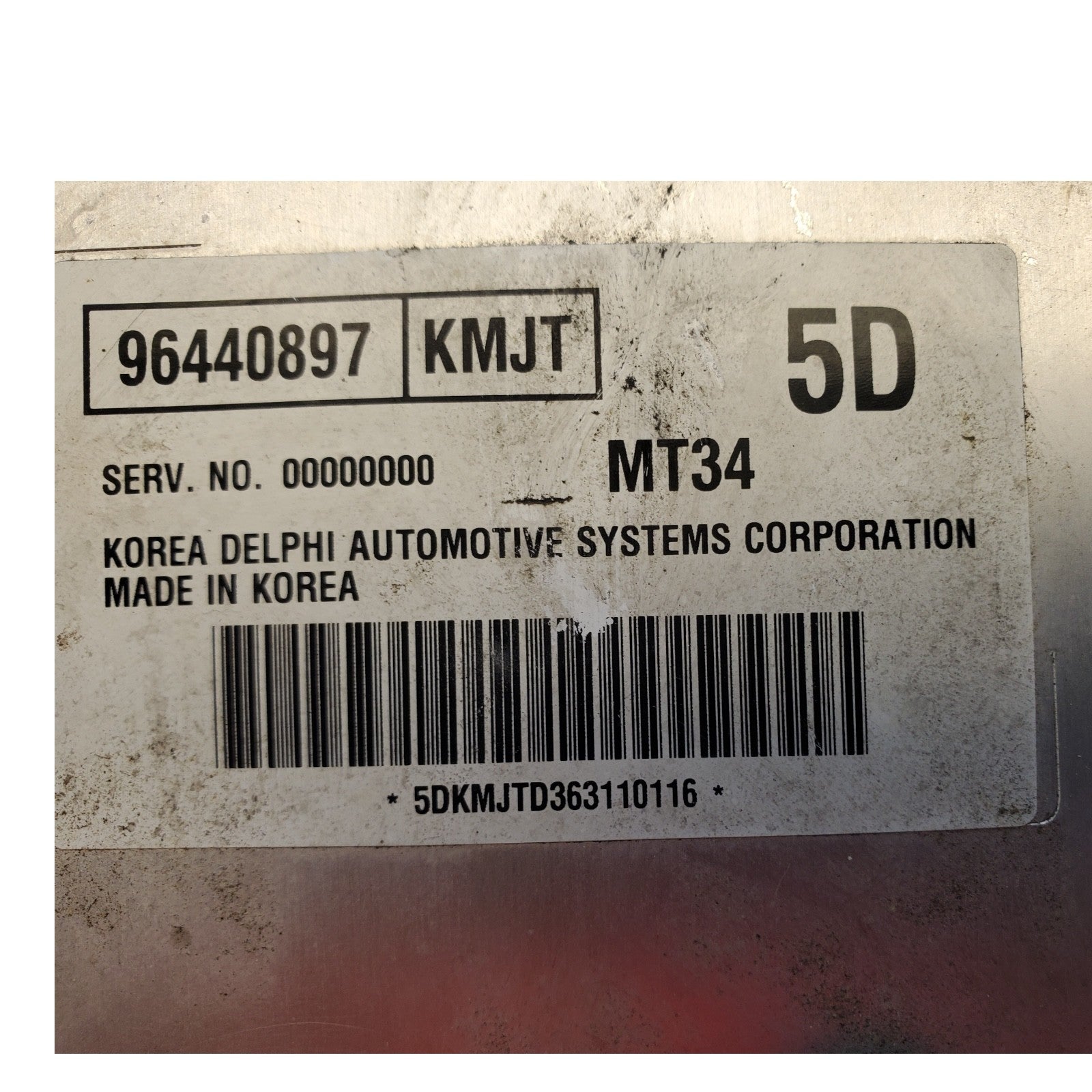 ✅2005-08 WAVE AVEO SWIFT Engine Computer Module ECM ECU  96440897