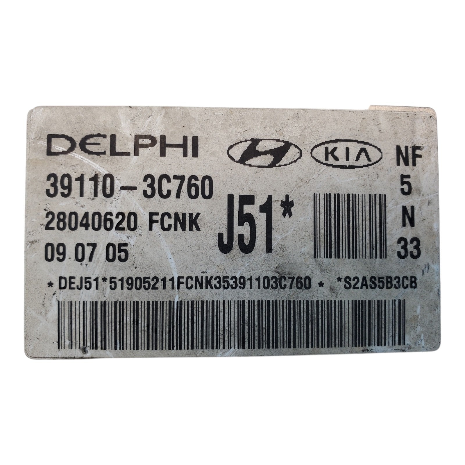 Engine ECM Control Module 3.3L Fits 06-08 SONATA 39110-3C760 391103C760