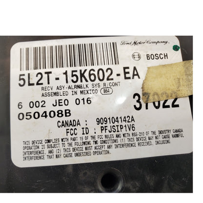 ✅ 05 FORD EXPLORER Anti Theft Keyless Entry Module 5L2T-15K602-EA OEM
