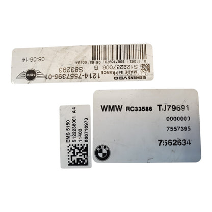 ENGINE COMPUTER MINI COOPER 2004 2005 2006 2007 2008 7562634 PCM ECM ECU OEM