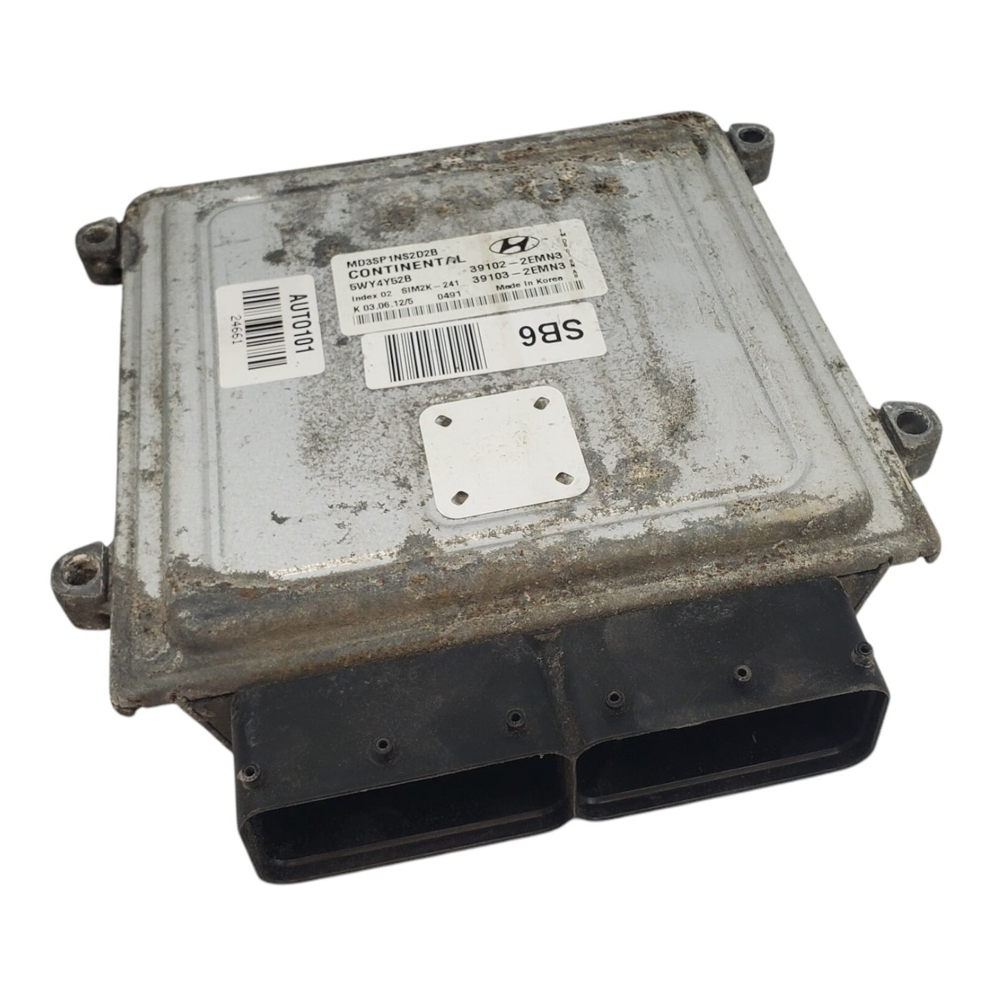 11-13 Hyundai Elantra 39103-2EMN3 Computer Brain Engine Control ECU ECM Module