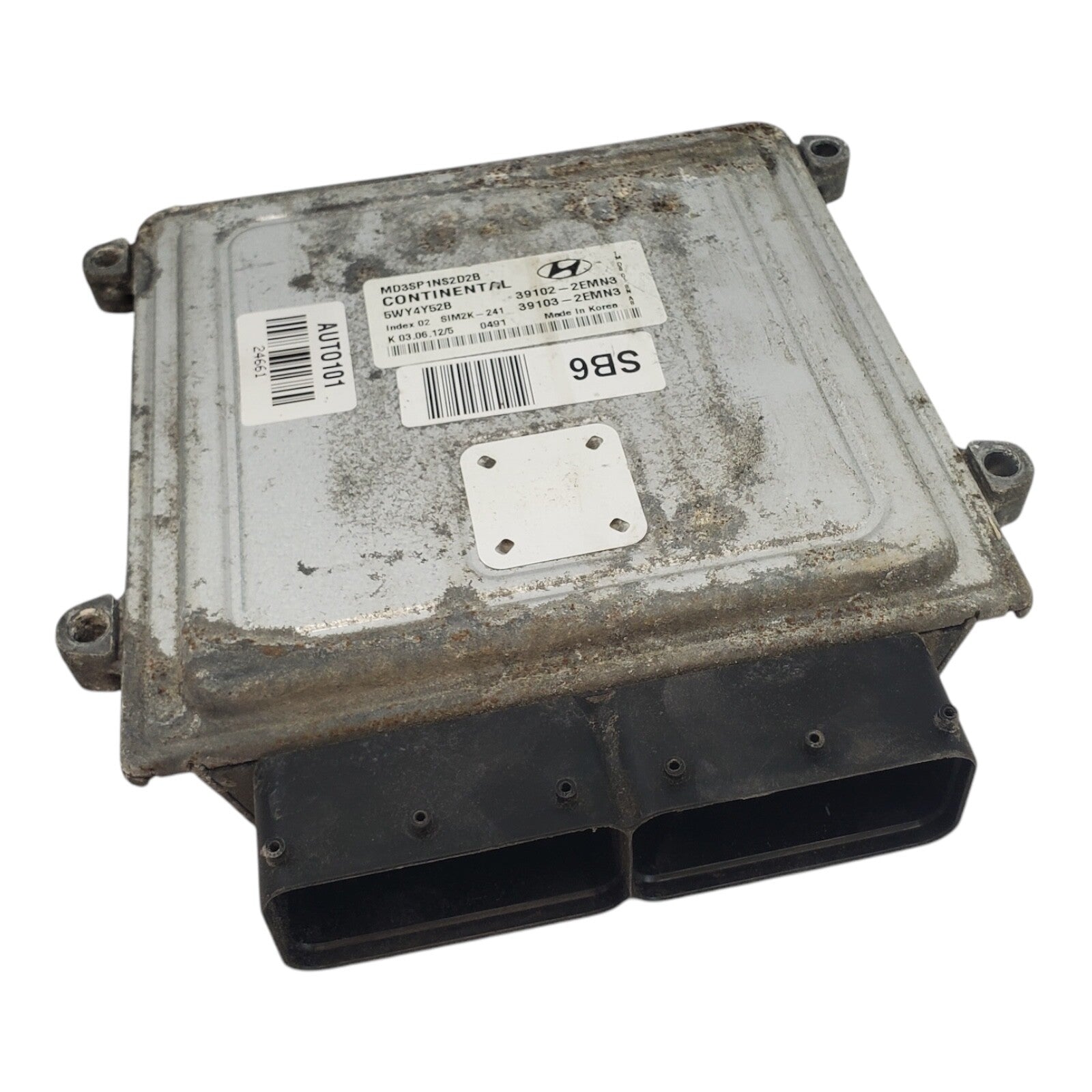 11-13 Hyundai Elantra 39103-2EMN3 Computer Brain Engine Control ECU ECM Module