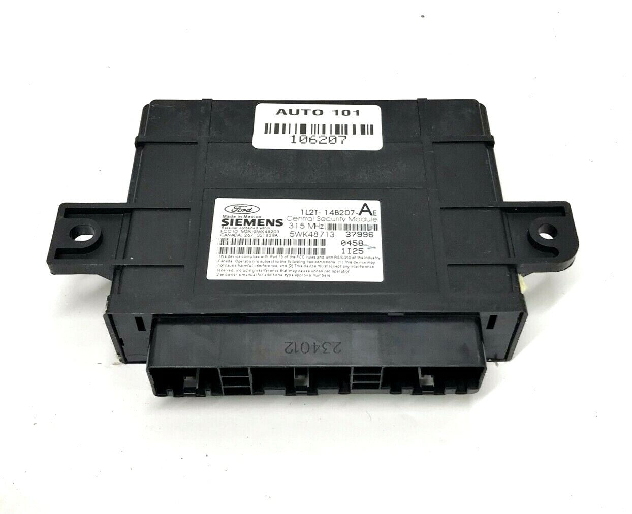 ✅ 02 FORD EXPLORER REMOTE KEYLESS ENTRY MODULE 1L2T-14B207-AE