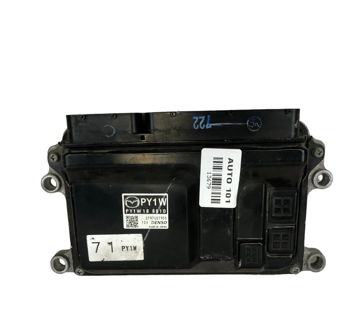 14-16 Mazda 6 2.5L Engine Control Module ECM Computer PY1W18 881D