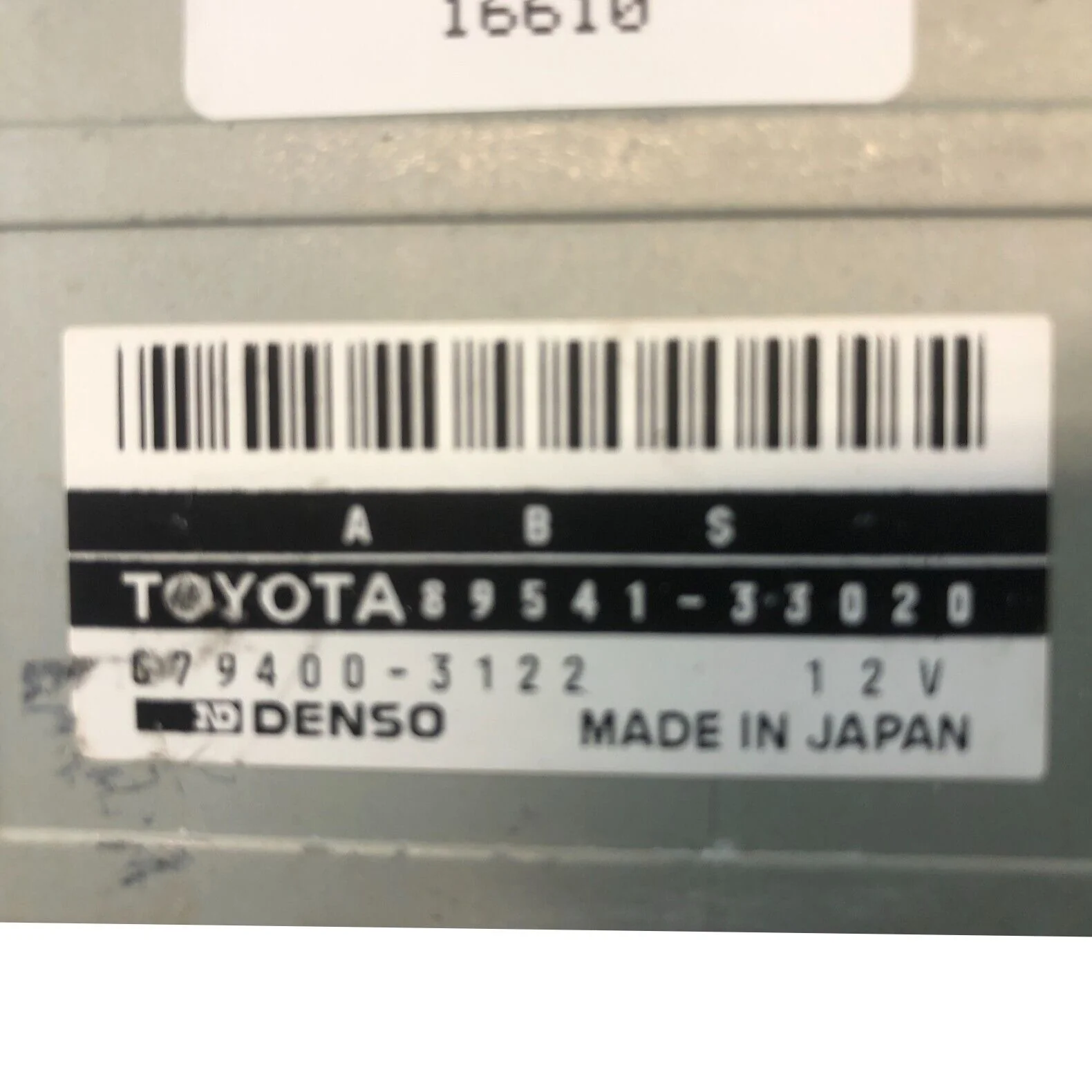 97-98 TOYOTA CAMRY ABS CONTROL MODULE 89541-33020 OEM