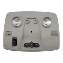 2009-12 Chevy Traverse Overhead Console Map Lights Homelink GRAY 2034068-31 B14