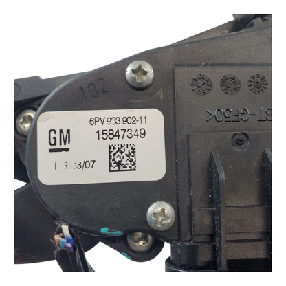07-13 SILVERADO TAHOE YUKON Accelerator Gas Pedal 15847349 W/ Position Sensor