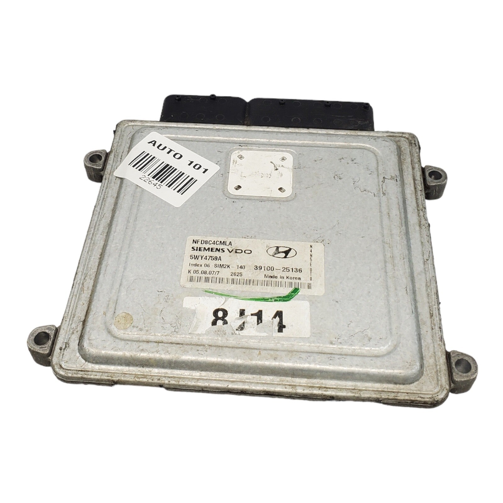 06-08 Hyundai Sonata Engine Control Module 39100-25136