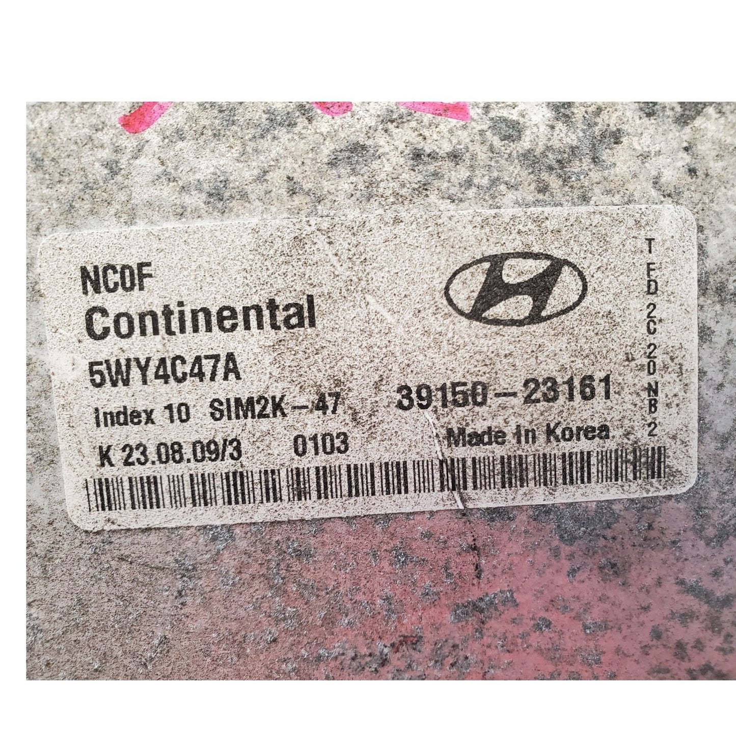 39150-23161 Hyundai Elantra 2009-2012 ecm ecu computer