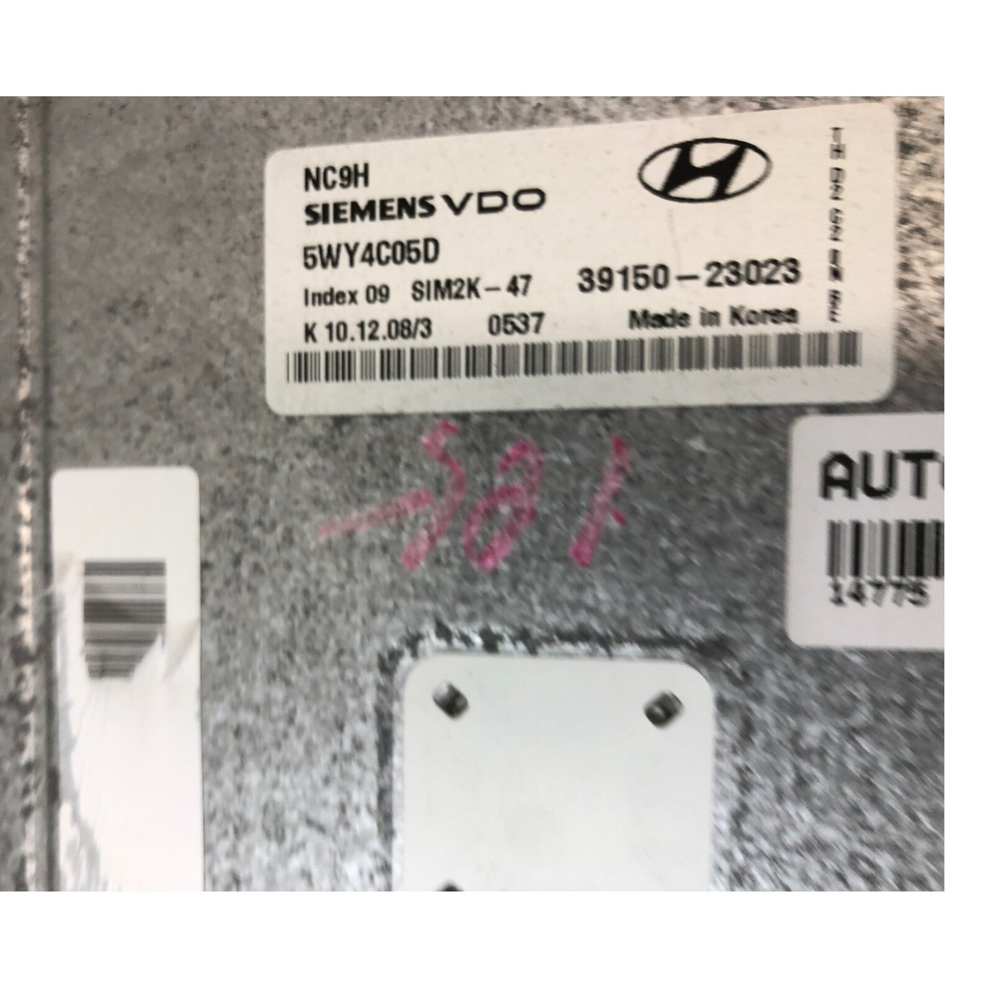 ✅ Engine Computer United Computer Unit 2007 - 2010 Hyundai Elantra | 39150-23023