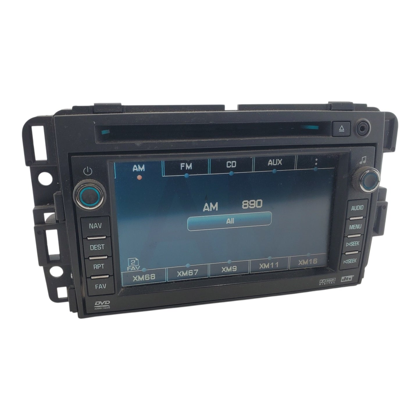 unlock 07 08 AVALANCHE TAHOE YUKON RADIO CD DVD PLAYER 25846421 UVB OEM