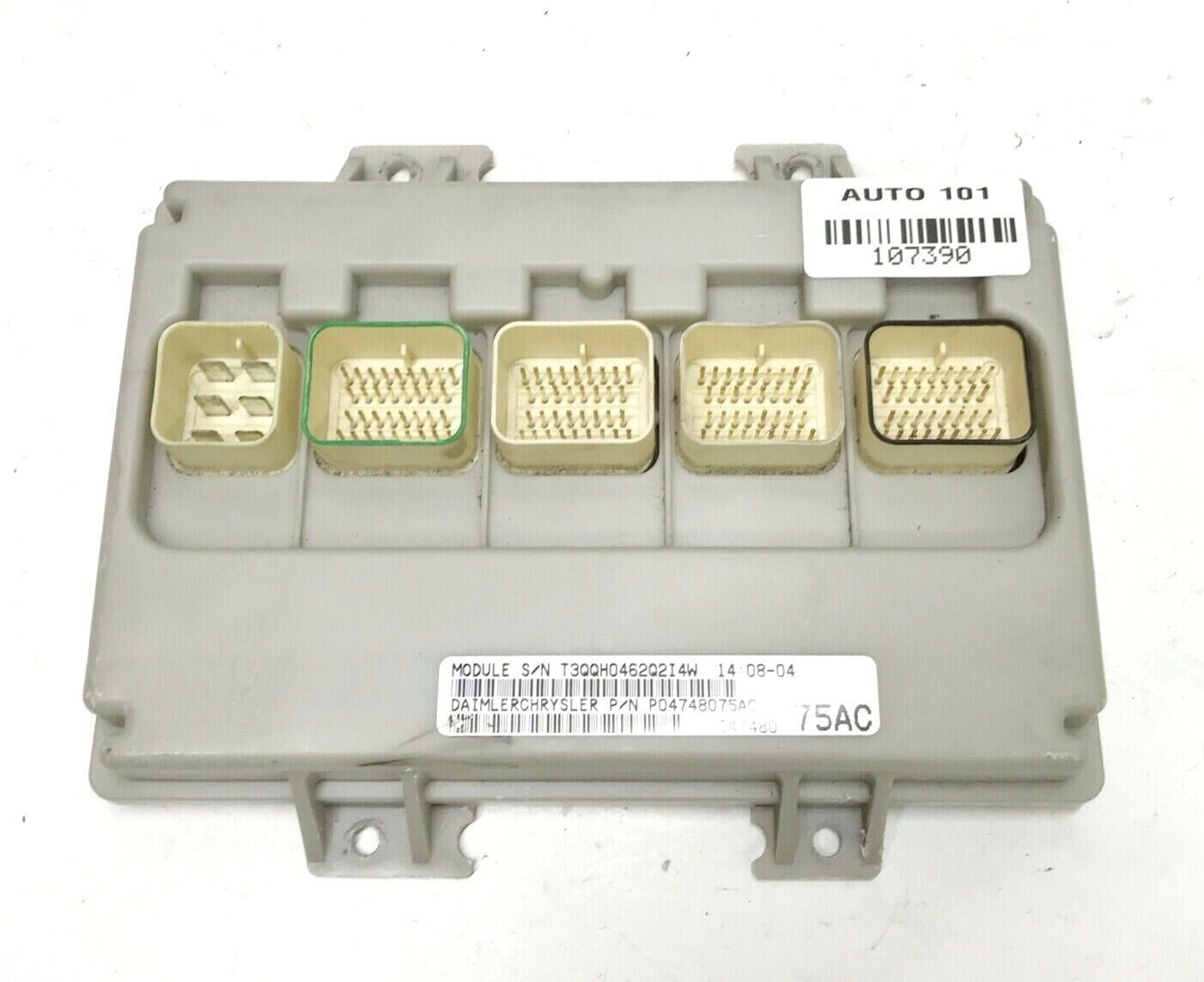 ✅ 02-03 Dodge Caravan Body Control Unit BCM 04748075AC OEM