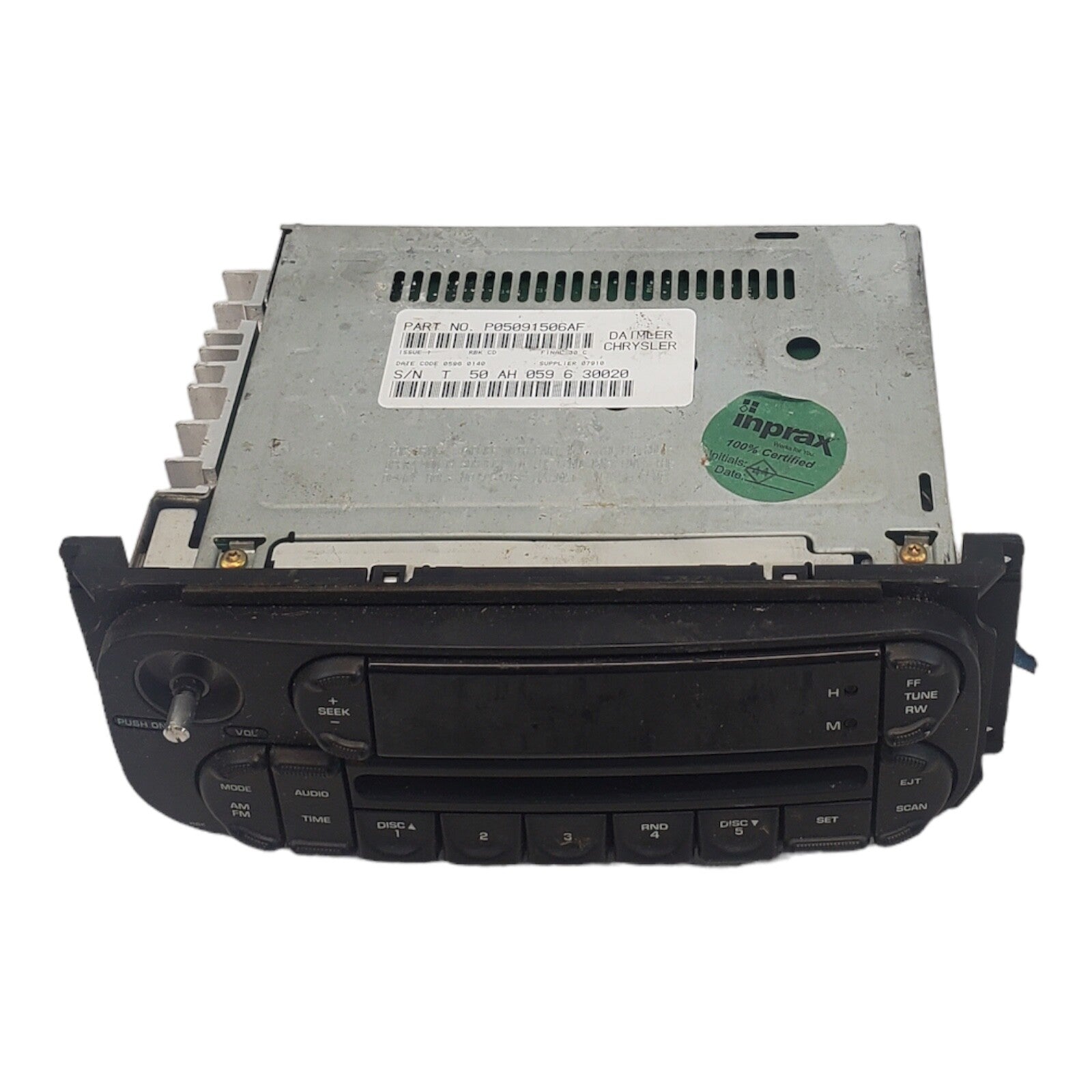 OEM 2002-2007 Dodge Caravan/Mopar Radio CD Player DaimlerChrysler P05091506AF