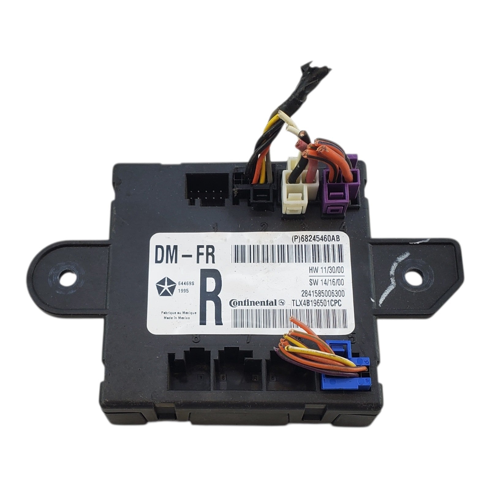 2011-2022 Chrysler Jeep Grand Cherokee Dodge Right Front Door Module 68245460AB