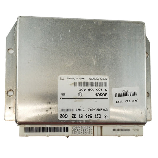 00-03 MERCEDES BENZ E-CLASS ABS CONTROL MODULE 027 545 57 32 Q02