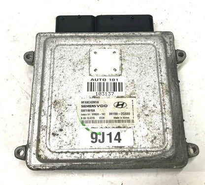 09-10 HYUNDAI SONATA 2.4L AT Engine Control Module ECM 39100-2G330
