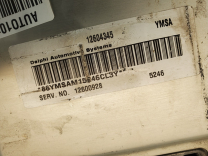 06-07 GM 3.5L 3.4L Engine computer 12600928 PCM ECM GM
