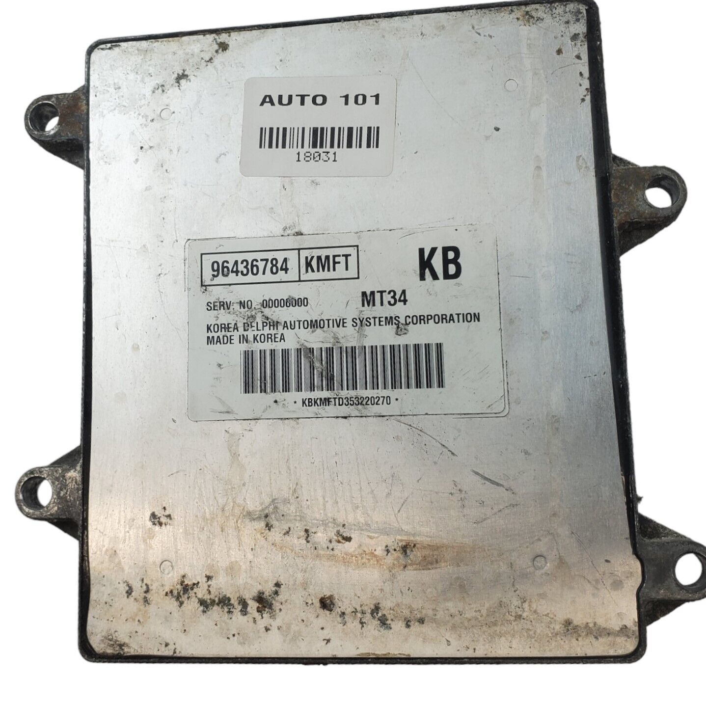 Engine ECM Electronic Control Module Automatic ID 96436784 Fits 06 AVEO