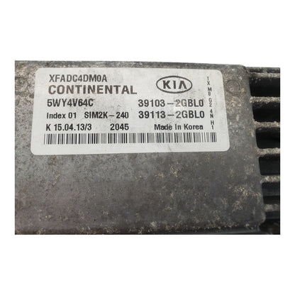 14-15 Kia Sorento Engine Control Module 39103 - 2GBLO