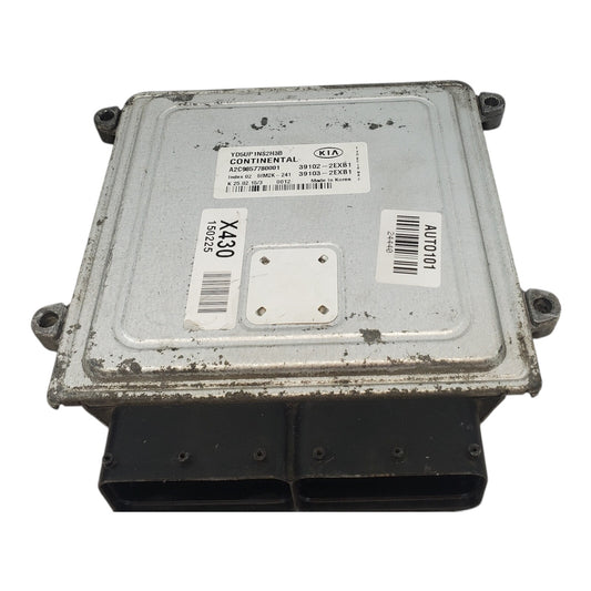 15 Kia Forte 39103-2EXB5 Computer Brain Engine Control ECU ECM EBX Module
