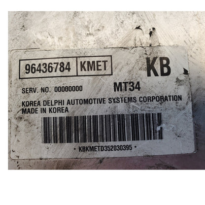 ENGINE COMPUTER CHEVROLET AVEO 2006 96436784 KMFT AT PCM ECM ECU OEM
