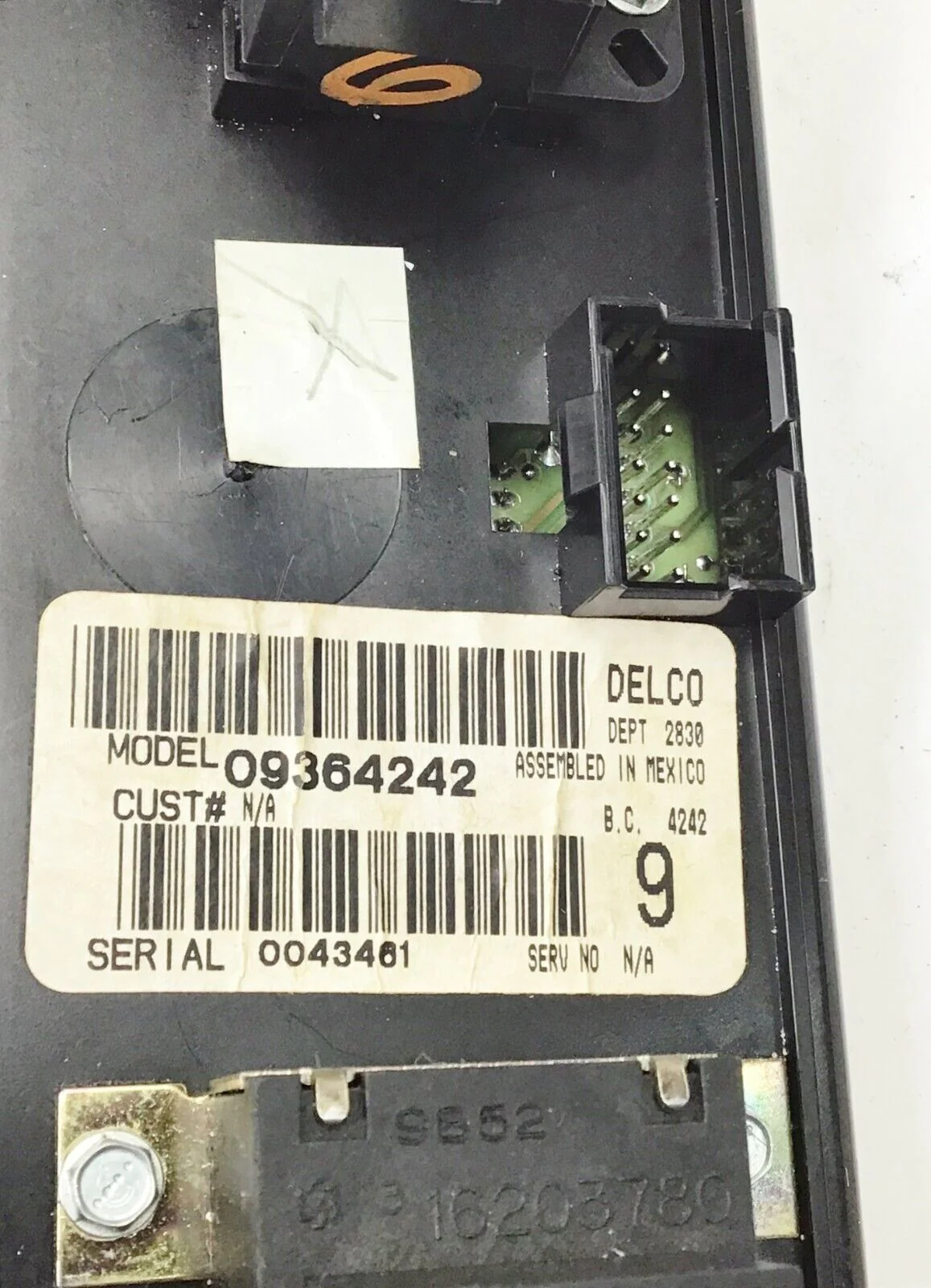 97 98 Pontiac Trans Sport Montana Heat Ac Temperature Climate Control GM