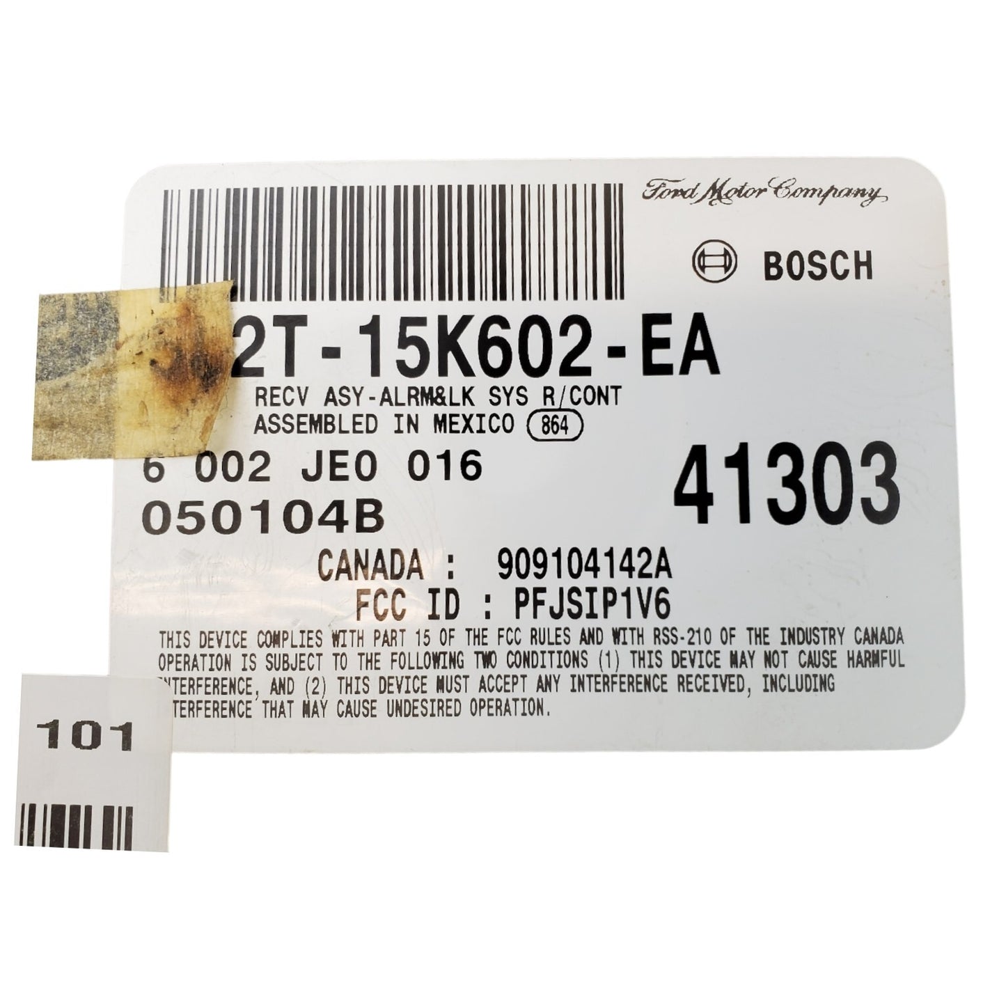✅ 05 FORD EXPLORER Anti Theft Keyless Entry Module 5L2T-15K602-EA OEM 
