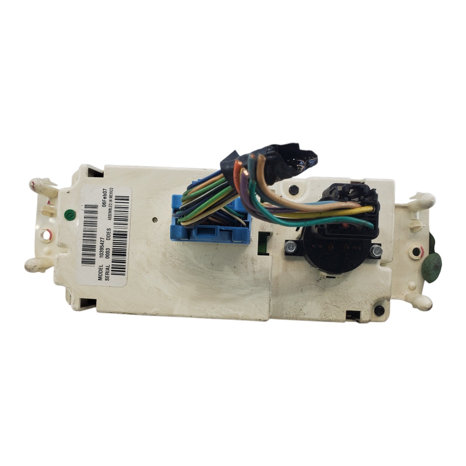 2003-2009 Chevy Trailblazer Front Heat/AC Controller, Manual Control ID 10395427