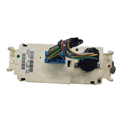2003-2009 Chevy Trailblazer Front Heat/AC Controller, Manual Control ID 10395427