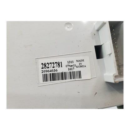 2012 CHEVROLET MALIBU AC Control OEM 28272781