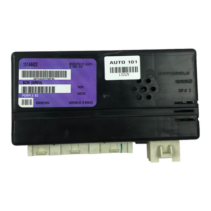 ✅ 05-06 Chevy equinox Body Control Module BCM Computer 15144422
