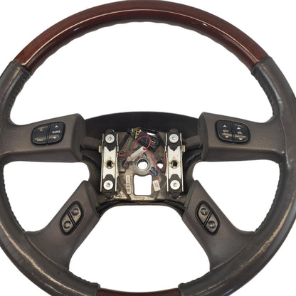 2003-2006 Cadillac Escalade Steering Wheel W/Controls Rare OEM
