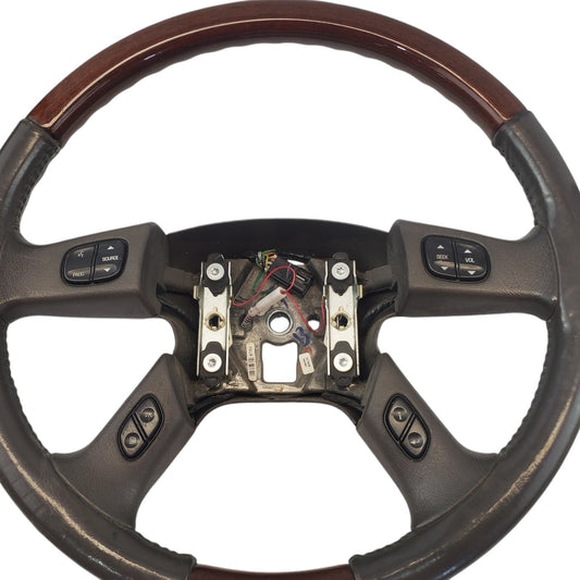 2003-2006 Cadillac Escalade Steering Wheel W/Controls Rare OEM