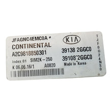 2016 2017 2018 Kia Optima Engine Computer Ecu Pcm Ecm Pcu Oem 391382GGC0
