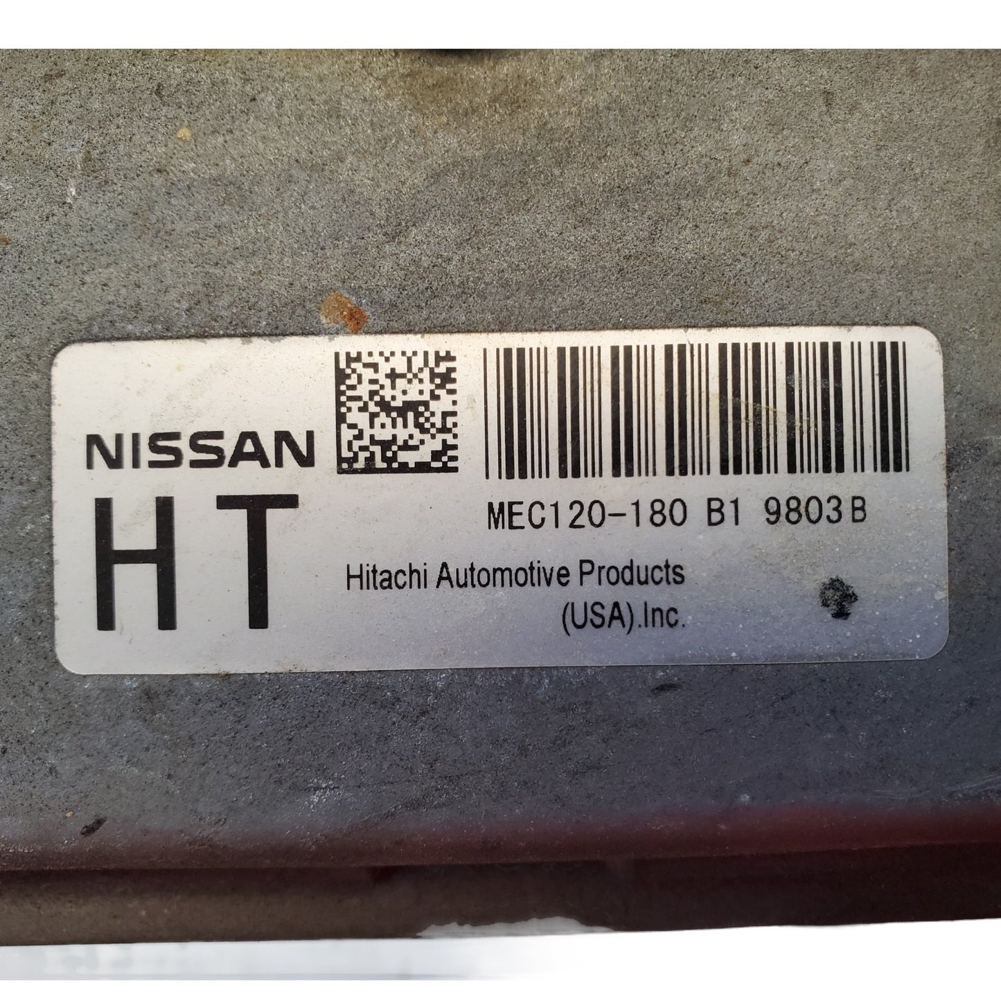 ✅2009 Nissan Altima 2.5L ECU MEC120-180 B1