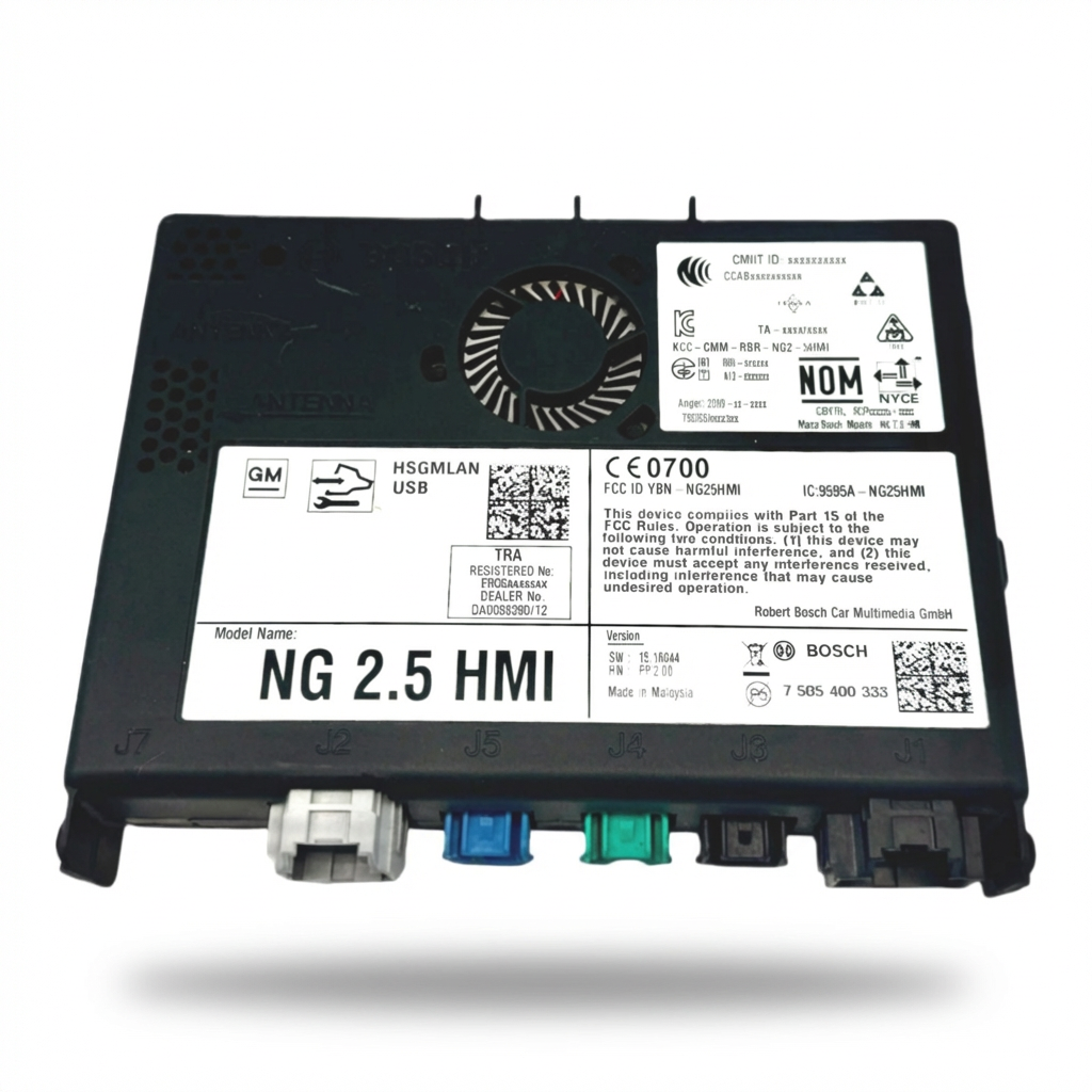 VIN Programmed 2016-2017C Canyon Human Interface Module 2.5 Non-NAV 84296480