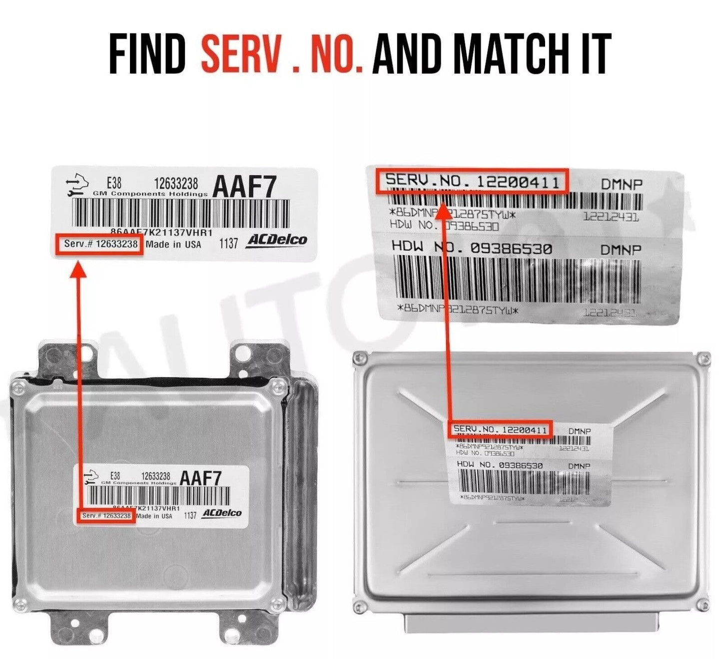 VIN Programmed 2011 Buick Regal 2.4L Engine Computer 12650256 GM