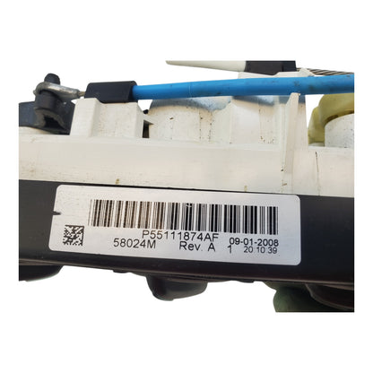 2007-2009 Jeep Compass Temperature Climate Control w/ Radio Bezel ID 55111874AF