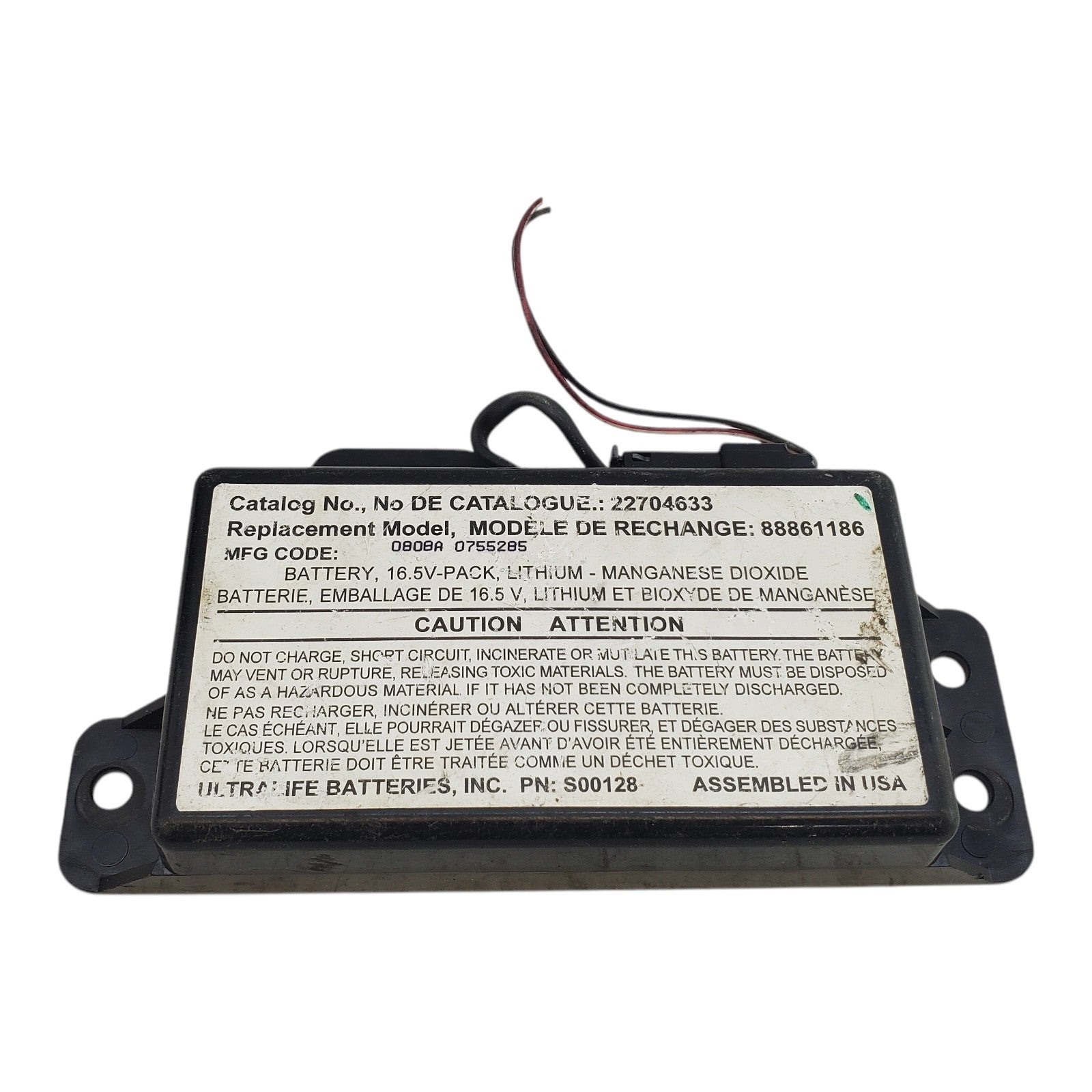GM OnStar Power Source Battery Module Genuine OEM Part 22704633