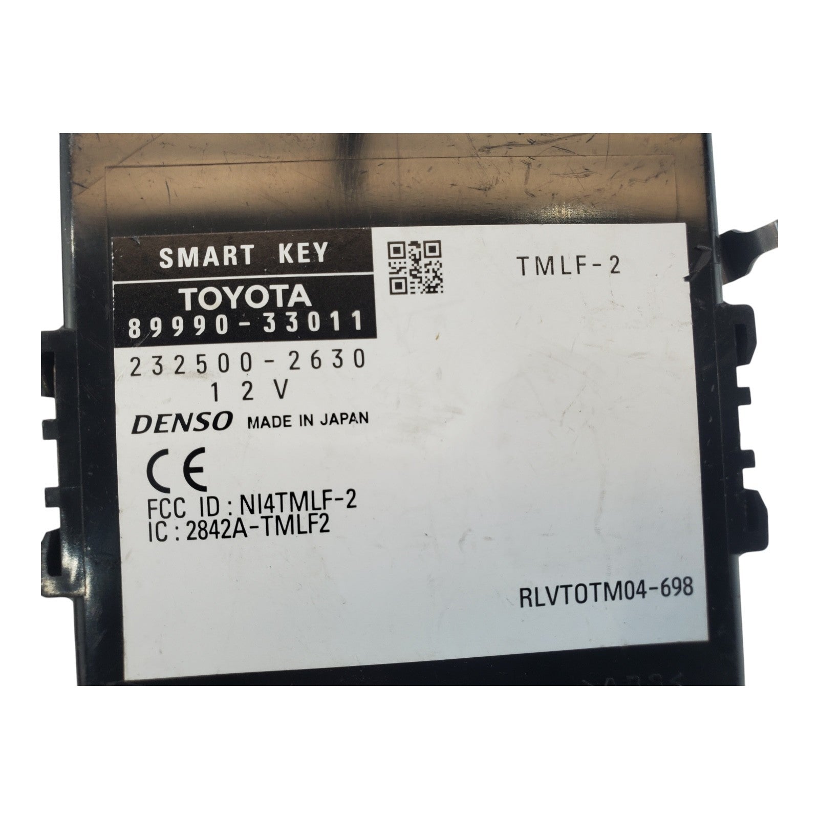 07-11 TOYOTA CAMRY KEY THEFT LOCK MODULE 89990-33011
