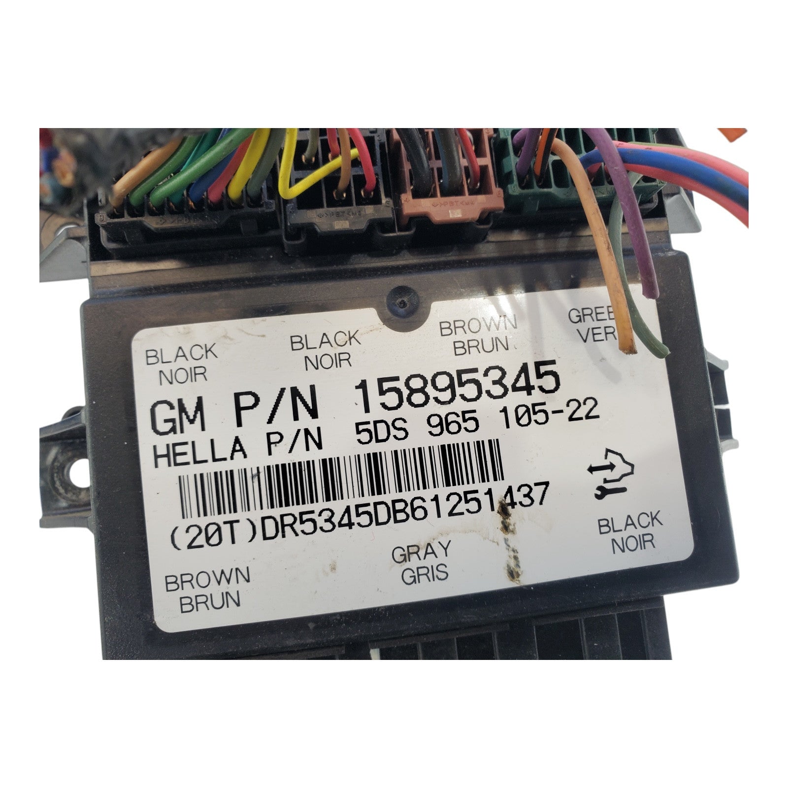 GMC Yukon memory seat module 15895345