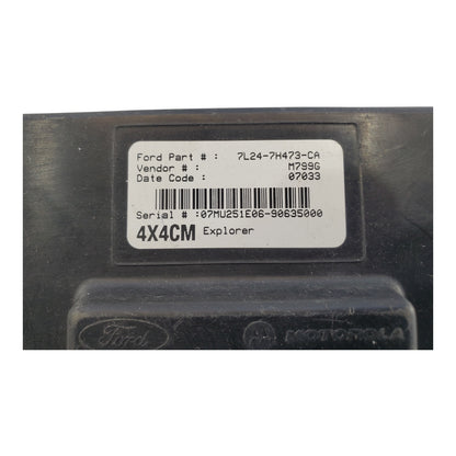 ✅ 07-10 Ford Explorer 4X4 Transfer Case Control Module OEM 7L24-7H473-CA