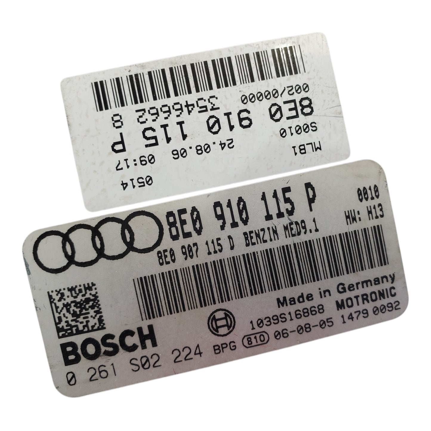 Engine ECM Control Module 2.0L Fits 05-07 AUDI A4 8E0 910 115 P 8E0910115P