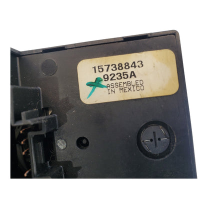 1999/202 Silverado Suburban Headlight Dimmer Switch P/N:15738843