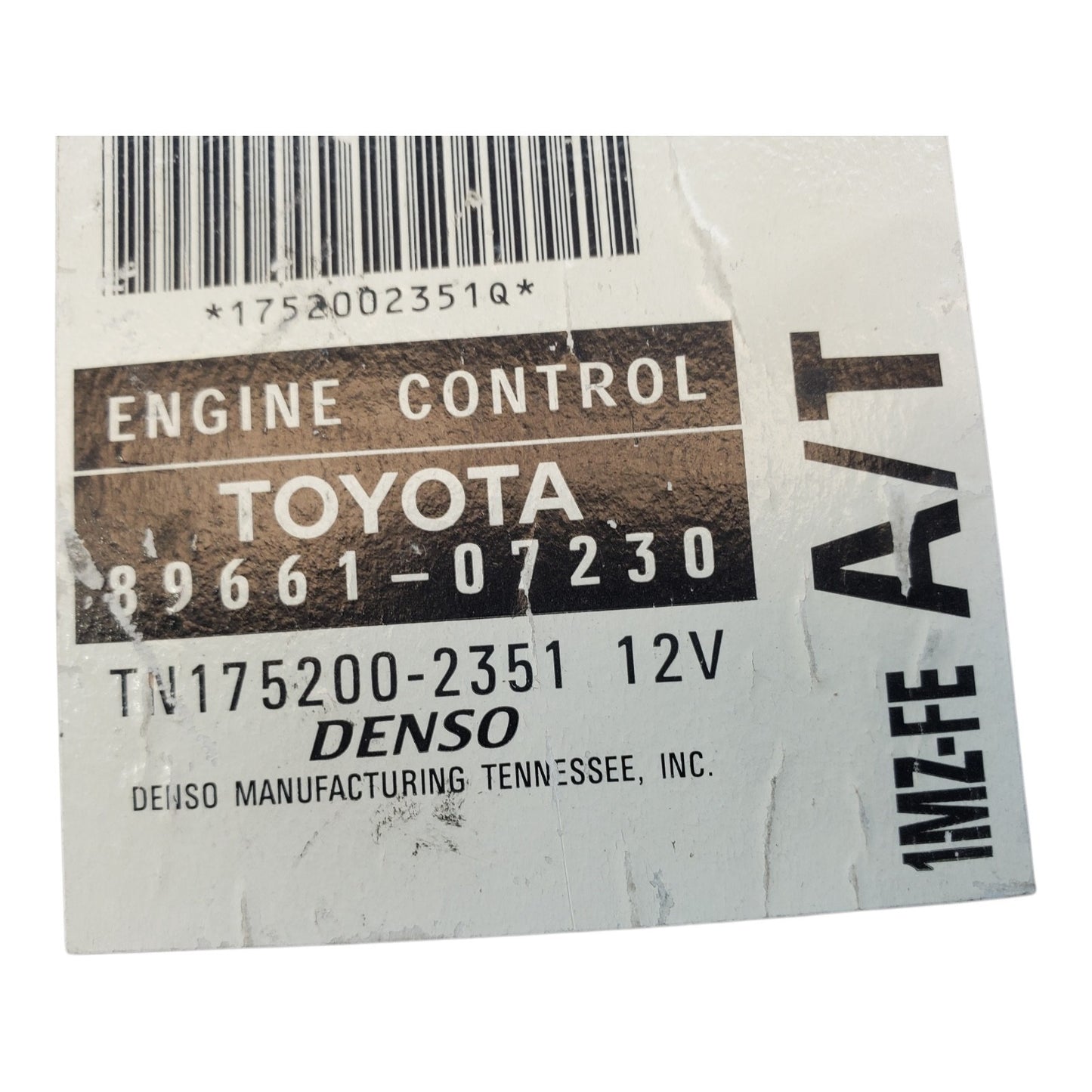 1999 Toyota Avalon w TRAC control FED ecu ecm engine computer 89661-07230 pcm oe
